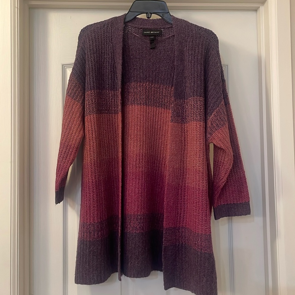 Lane Bryant Open Front Cardigan